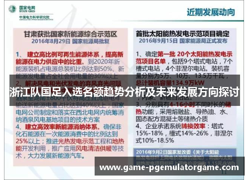 浙江队国足入选名额趋势分析及未来发展方向探讨
