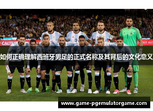 如何正确理解西班牙男足的正式名称及其背后的文化意义 如何正确理解西班牙男足的正式名称及其背后的文化意义