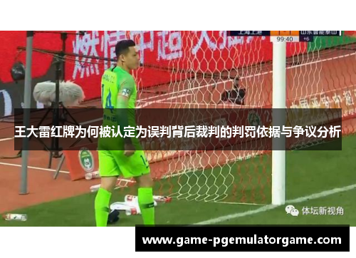 王大雷红牌为何被认定为误判背后裁判的判罚依据与争议分析